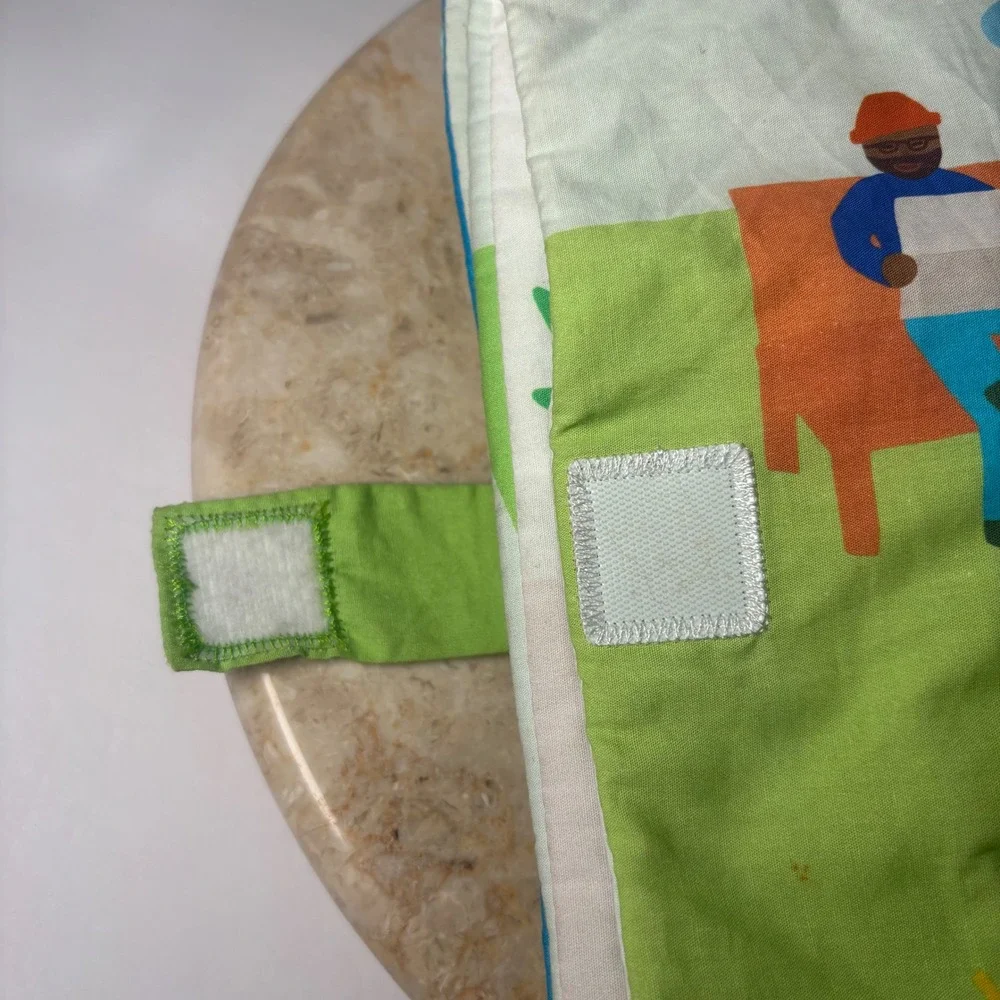 READ Lovevery Soft Cloth Book Green Plant a Seed Watch it Grow Organic Cotton‎